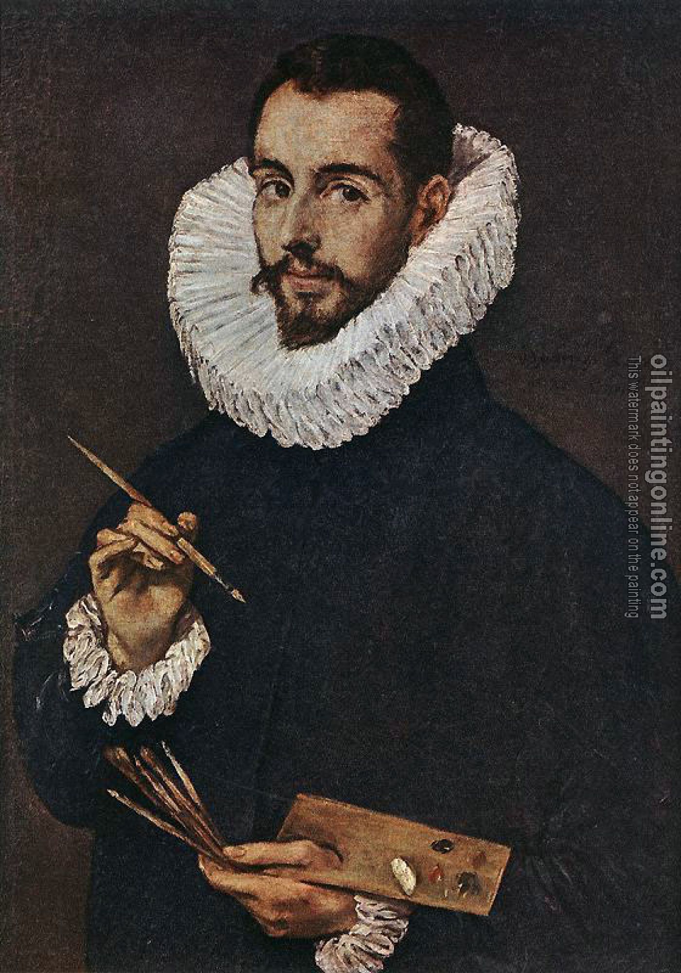 Greco, El - Portrait of the Artist's Son Jorge Manuel